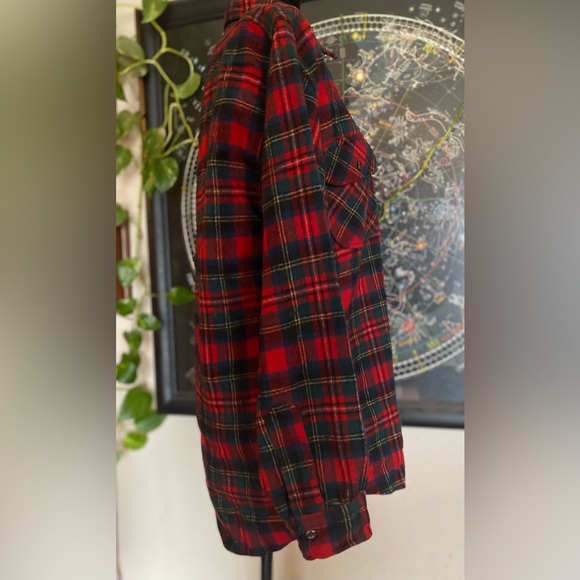 VTG 60’s Pendleton Prince Charles Edward Stewart Tartan Print. Size M. - Picture 3 of 12